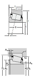 TIMKEN Բ׶ӹ0000ϵ30304/30304ͼֽ